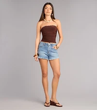 Laidback Classic Denim Shorts