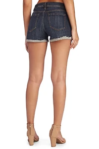 Cuffed Up For Summer Denim Shorts