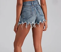 Casual And Chic Cut Off Shorts