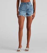 Reese High Rise Denim Shorts By Windsor