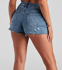 Remy High-Rise Distressed Shorts