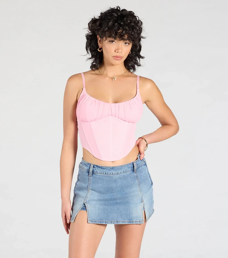 Undeniable Favorite Mid-Rise Denim Skort