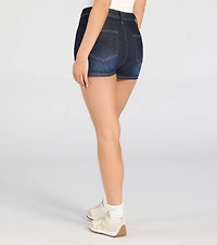 Real Babe High-Rise Denim Skort