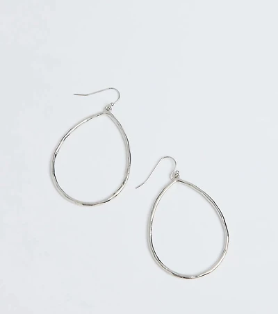 Strut Around Town Oval Hoop Earrings
