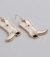 Yeehaw Energy Cowboy Boot Earrings