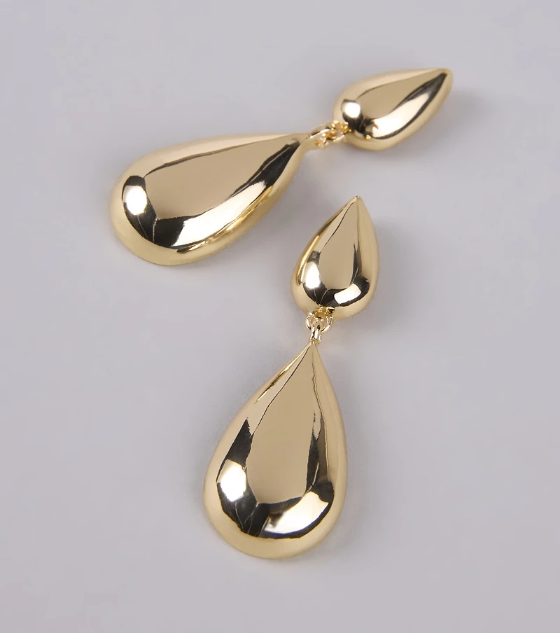 Instantly Chic Teardrop Earrings