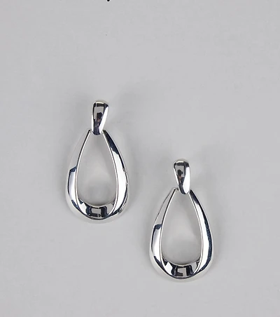 Instant It-Girl Door Knocker Earrings