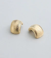 Chic And Trendy Curved Earrings