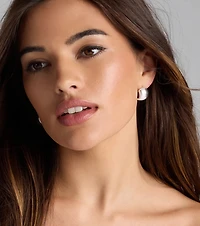 Chic And Trendy Curved Earrings