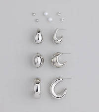 Statement Six Pack Earrings Set