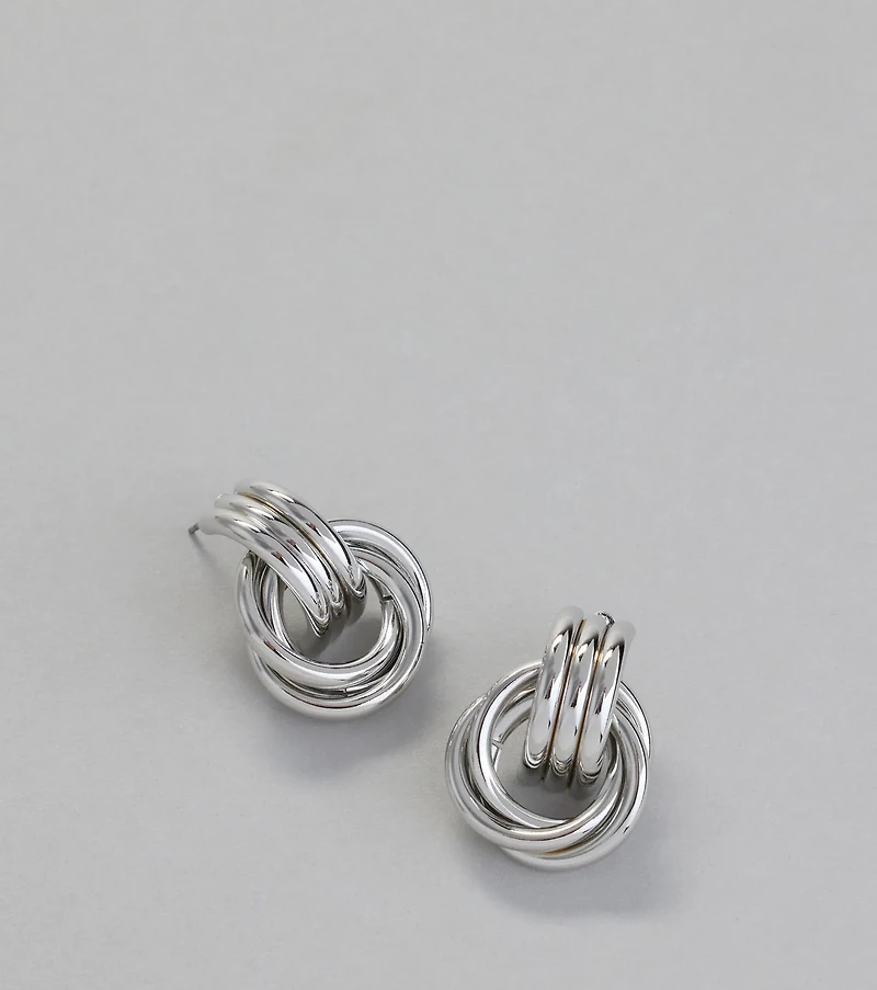 Statement Layered Hoop Earrings