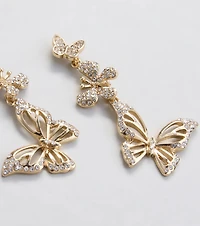 Touch Of Beauty Butterfly Earrings