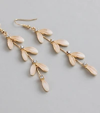 Petal To The Metal Drop Earrings