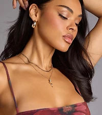 Glow Getter Hoop Earring Set