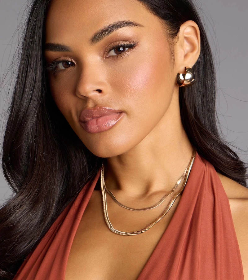 Mix It Up Hoop And Stud Earrings Set