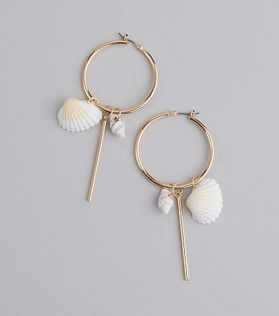 Coastal Crush Hoop Earrings