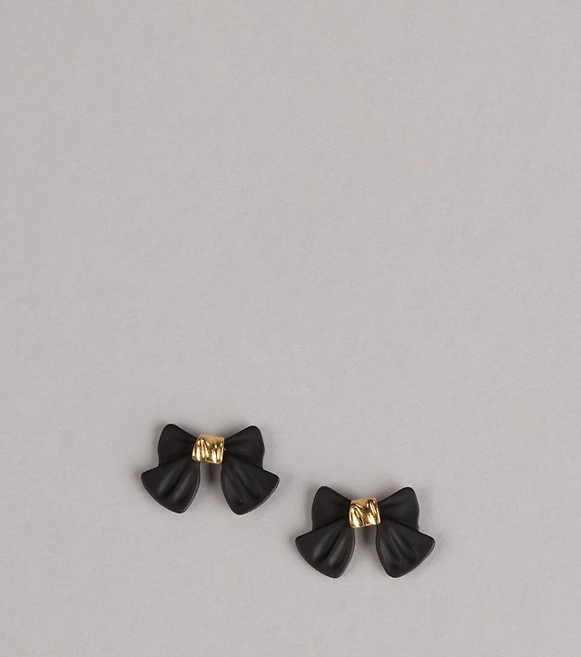 Forever Sweet Bow Earrings