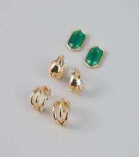 Mix It Up Three-Pack Earrings Set
