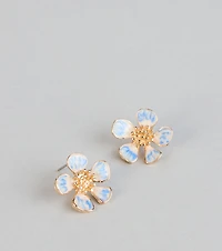 Garden Bloom Flower Earrings