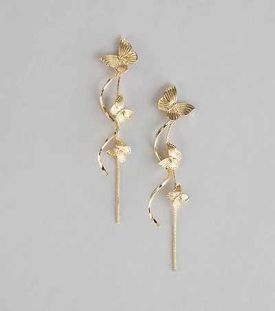 Dream Wing Fringe Earrings