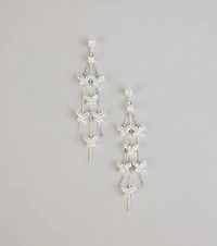 Wing It Butterfly Cubic Zirconia Earrings