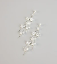 Wing It Butterfly Cubic Zirconia Earrings