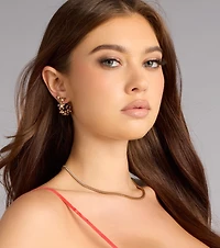 Floral Mix Five Pack Earrings