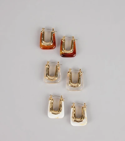 Chic Trio Earring Pack