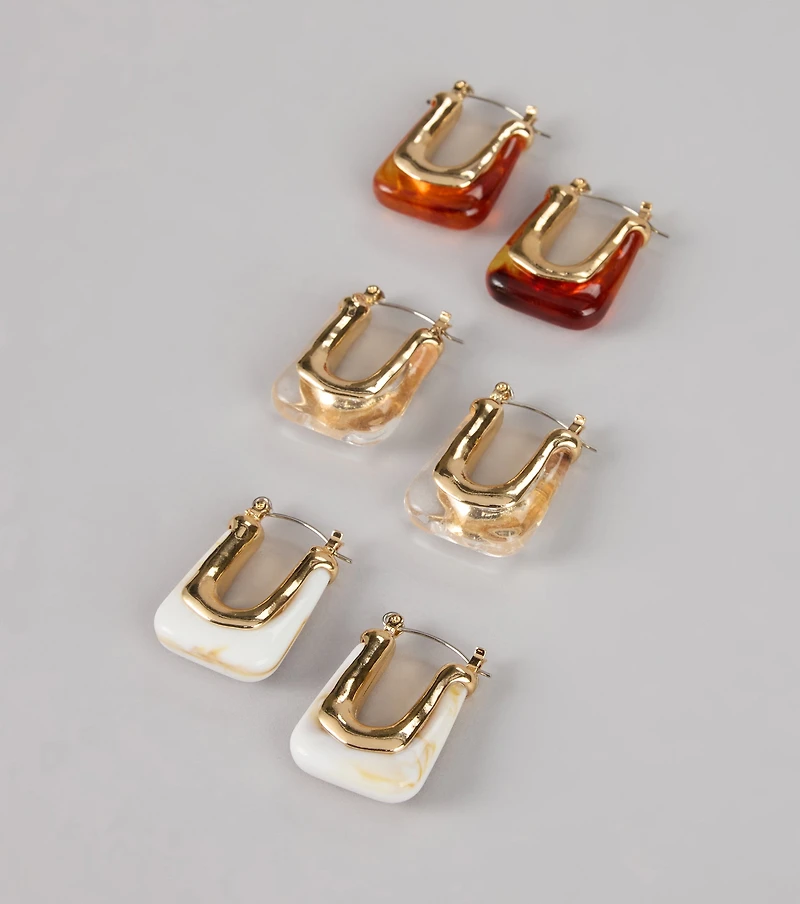 Chic Trio Earring Pack