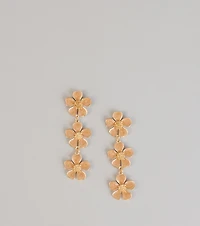 Petals On Repeat Floral Earrings