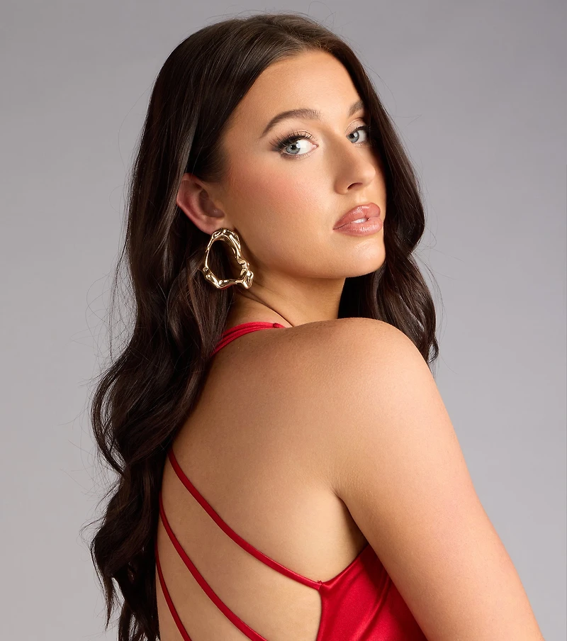 Modern Muse Abstract Statement Earrings