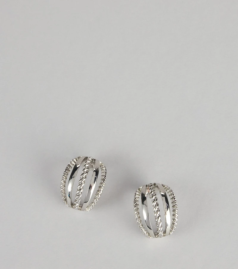 All The Angles Layered Hoop Earrings