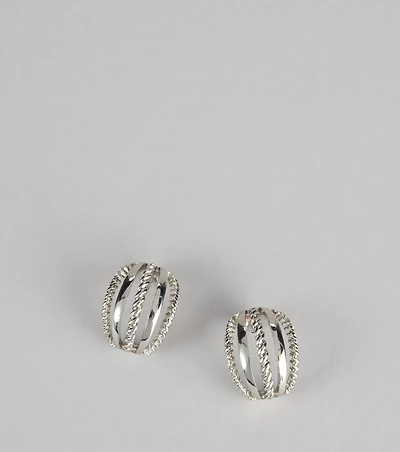 All The Angles Layered Hoop Earrings