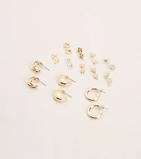 Pick Your Pair Stud And Hoop Earrings Set