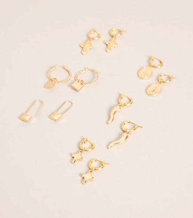 Chaos Collection Charm Earrings Pack