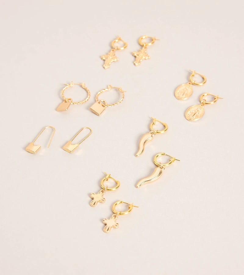 Chaos Collection Charm Earrings Pack