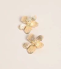 Statement Bloom Flower Stud Earrings