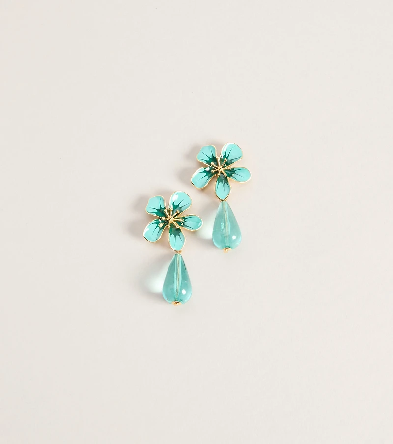 Bloom And Sway Flower Earrings