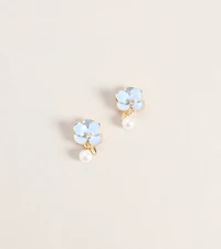 Petal Please Flower Drop Earrings