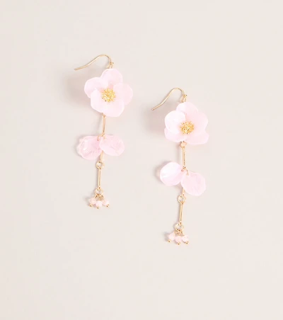 Bloom Drop Floral Linear Earrings