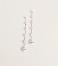 Chasing Sparkle Linear Earrings