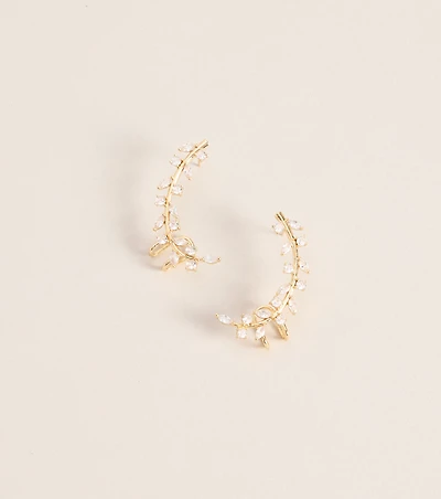 Sparkle Trail Ear Crawler Earrings