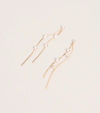 Glam In Motion Rhinestone Earrings