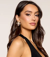 Radiant Muse Pearl Statement Earrings