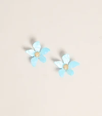 Pretty Pair Flower Stud Earrings