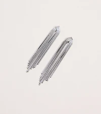 Dress It Up Fringe Chain Earrings