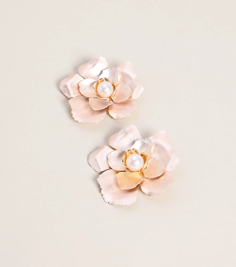 Sweet Bloom Flower Earrings