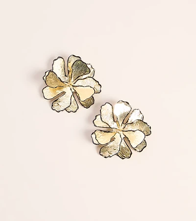 Petal Drama Floral Earrings