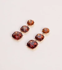 Dressed to Impress Stone Drop Earrings