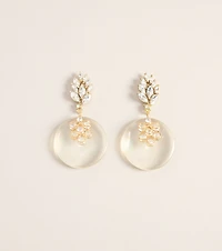 Always Glam Rhinestone Statement Earrings